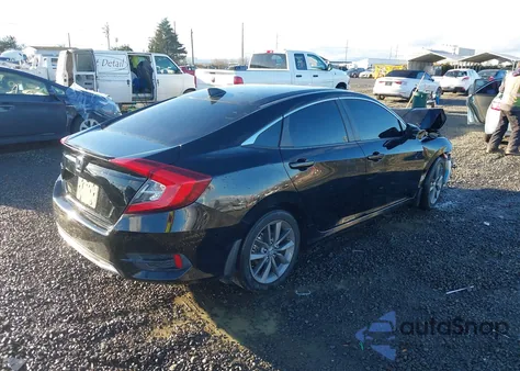 2019 Honda Civic Ex from USA, damaged, VIN JHMFC1F34KX014582